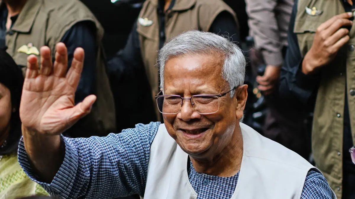 Nobel laureate gives power to newly elected government in Bangladesh
