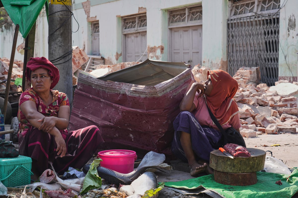 Woman Rescued 91 Hours After Myanmar Earthquake Kills 2,700