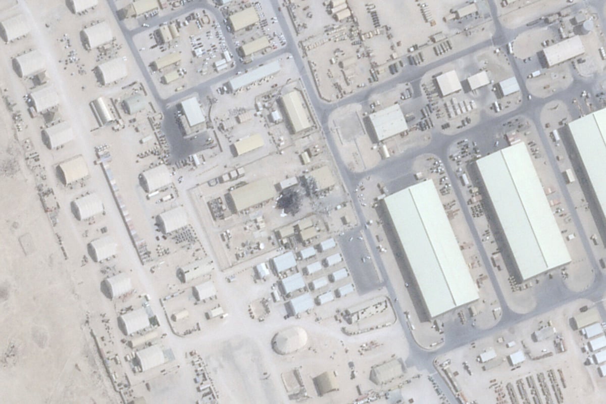 Iran Attack Damages Communications Dome at Qatar Airbase