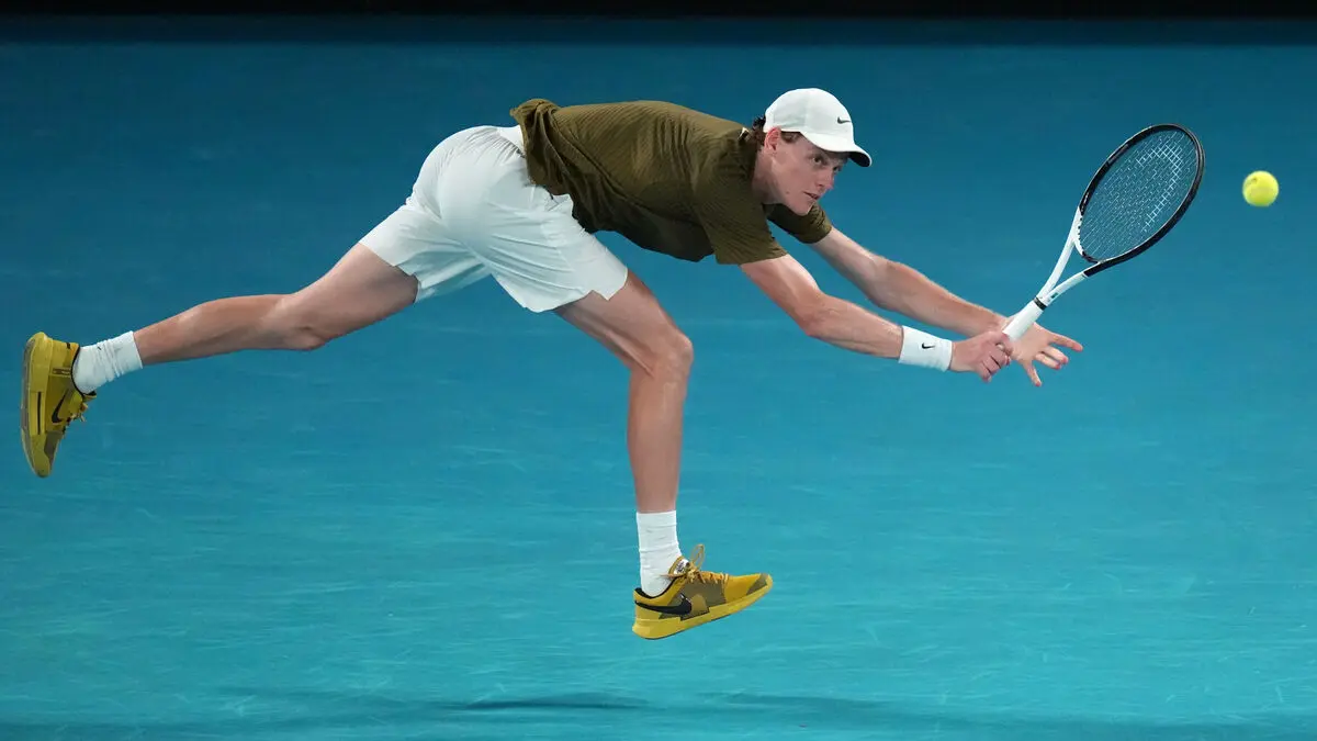 Sinner returns to the tennis court as a winner in Doha