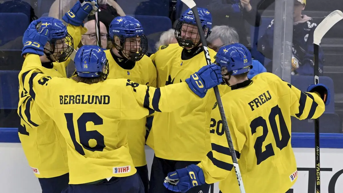 Sweden wins JVM group final, beats USA 6-3