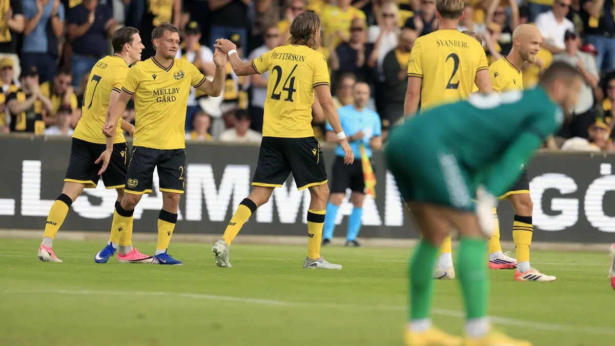 Mjällby make dream start in Champions League qualifying with 3-0 win over Lincoln Red Imps
