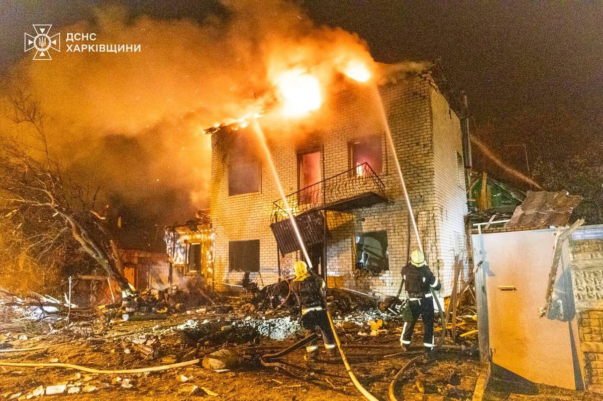Russian Drone Attacks Kill Two in Odessa, Injure 15