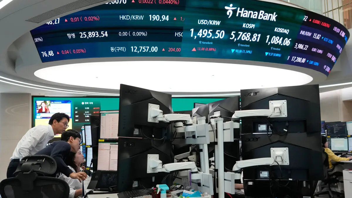 Asian stock markets mostly up Wednesday as Shenzhen and Hang Seng rise, Kospi falls