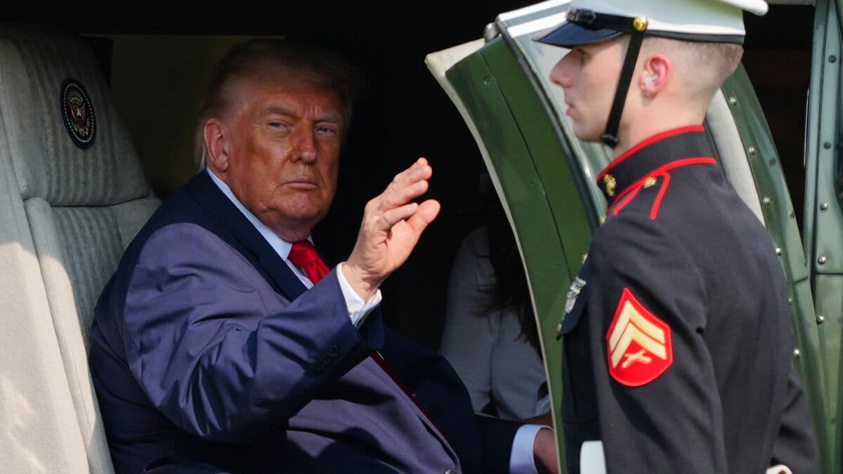 Trump says American detained in Iran has been released and left the country