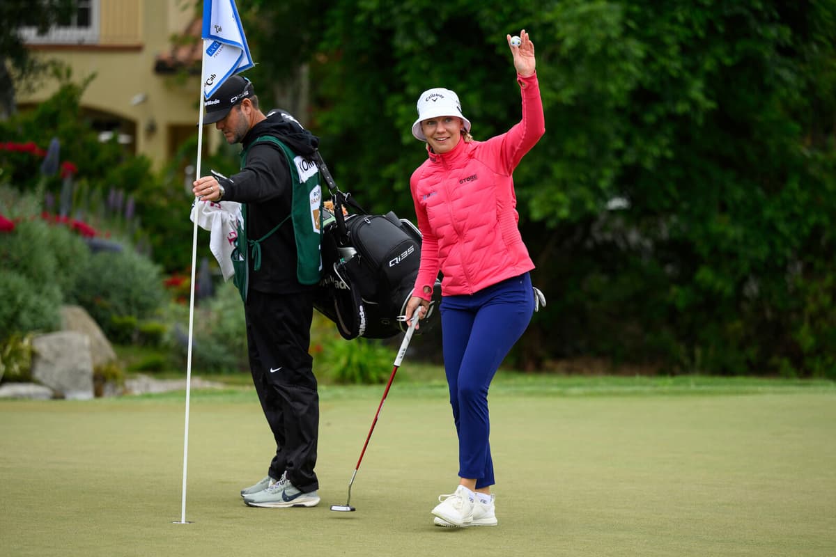 Sagström Tied for Fourth After Hole-in-One at LPGA Los Angeles