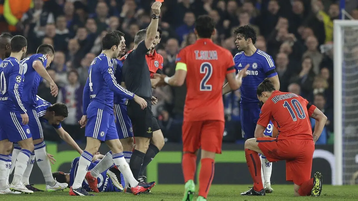 Referee admits mistake in sending off Zlatan eleven years ago