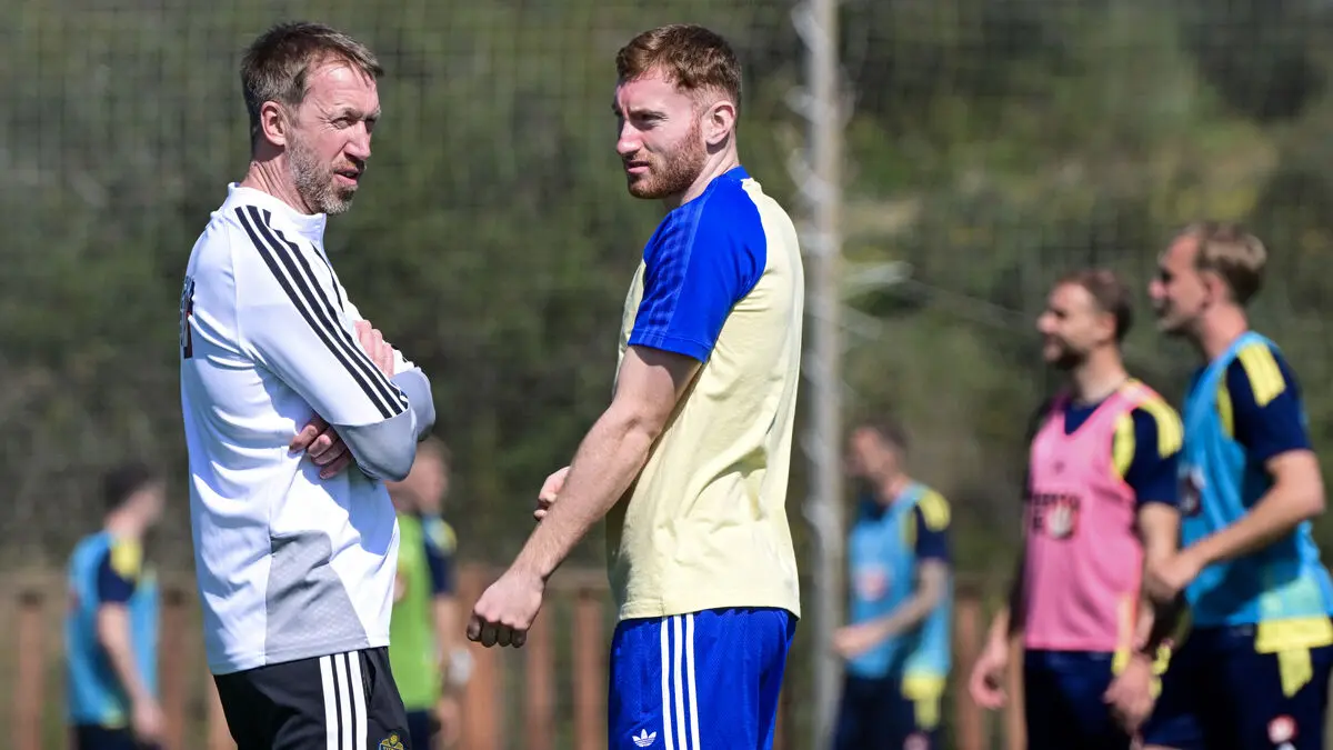 Graham Potter: Dejan Kulusevski is very close to Sweden return