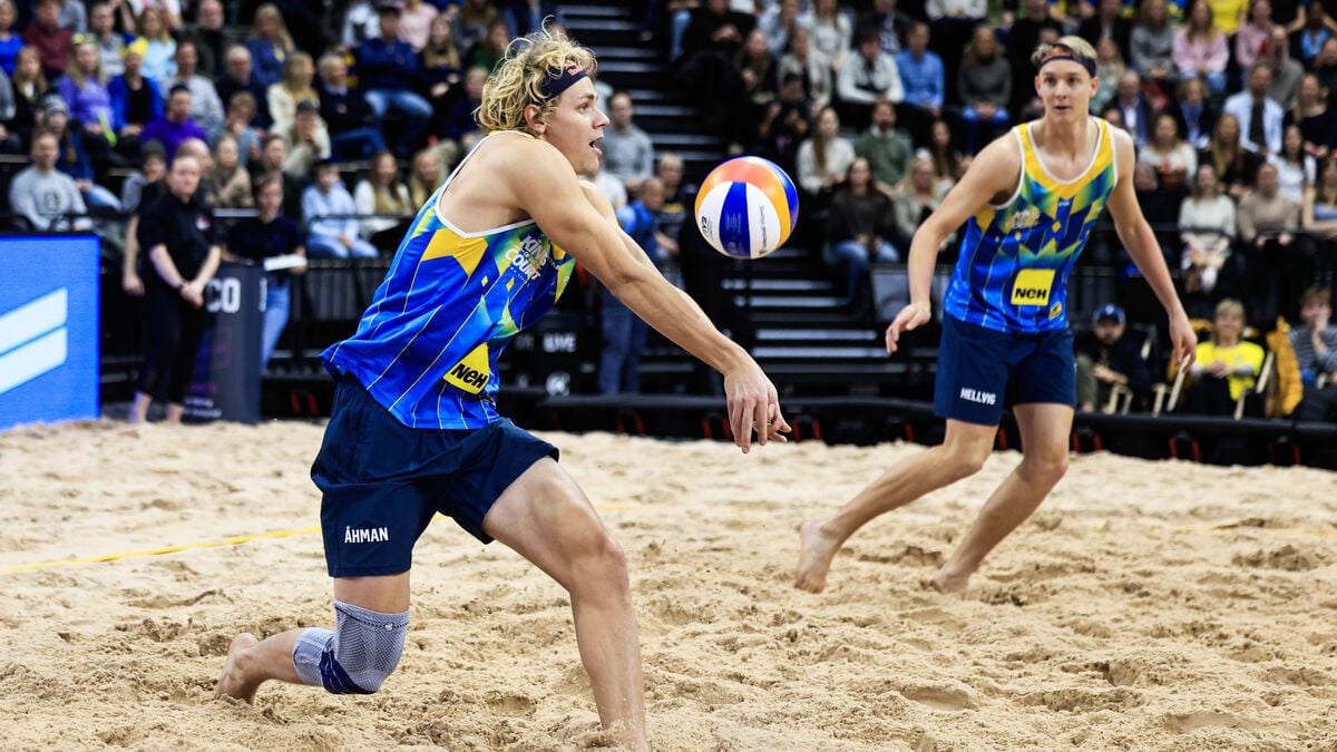 Åhman and Hellvig reach European Championship quarterfinals after dominant win over Latvian duo