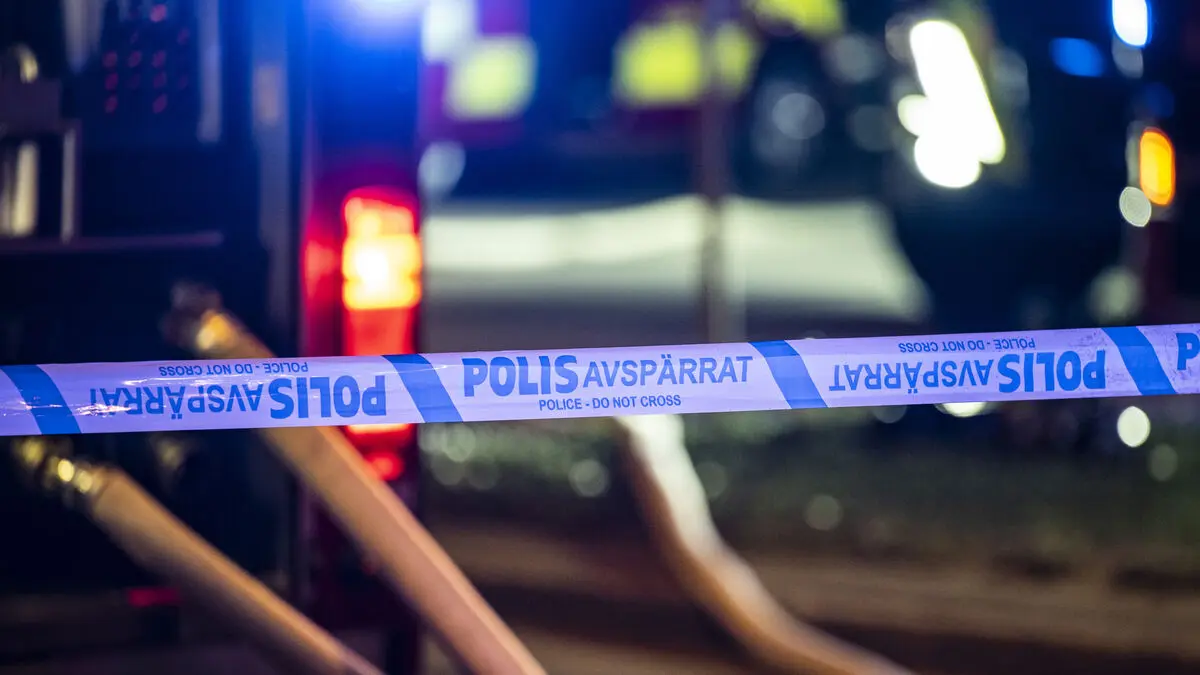 One person hospitalized after fire in Malmö