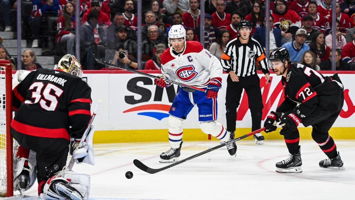 Tough night for Ullmark as Ottawa lost 3-2 to Montreal