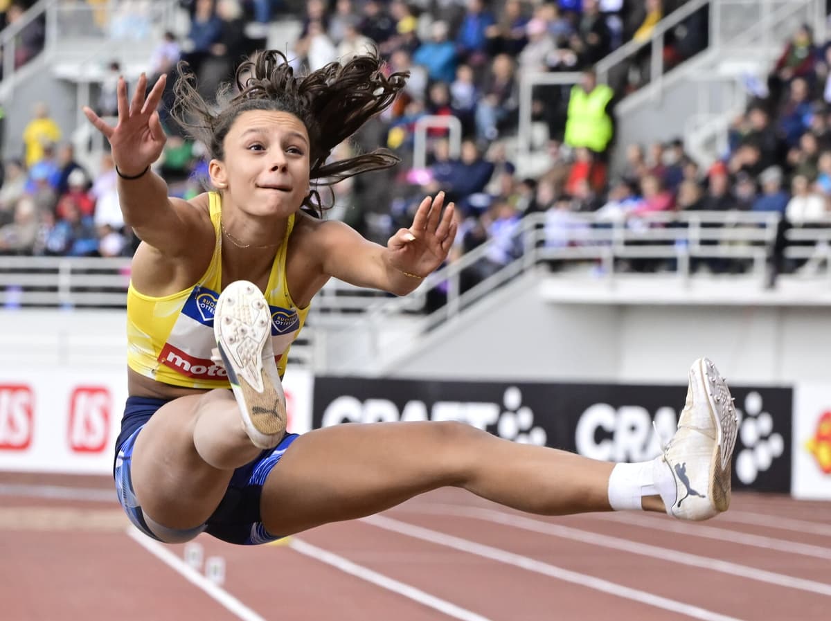 Ayla Hallberg Hossain Wins Surprise Gold in Swedish Long Jump Championship
