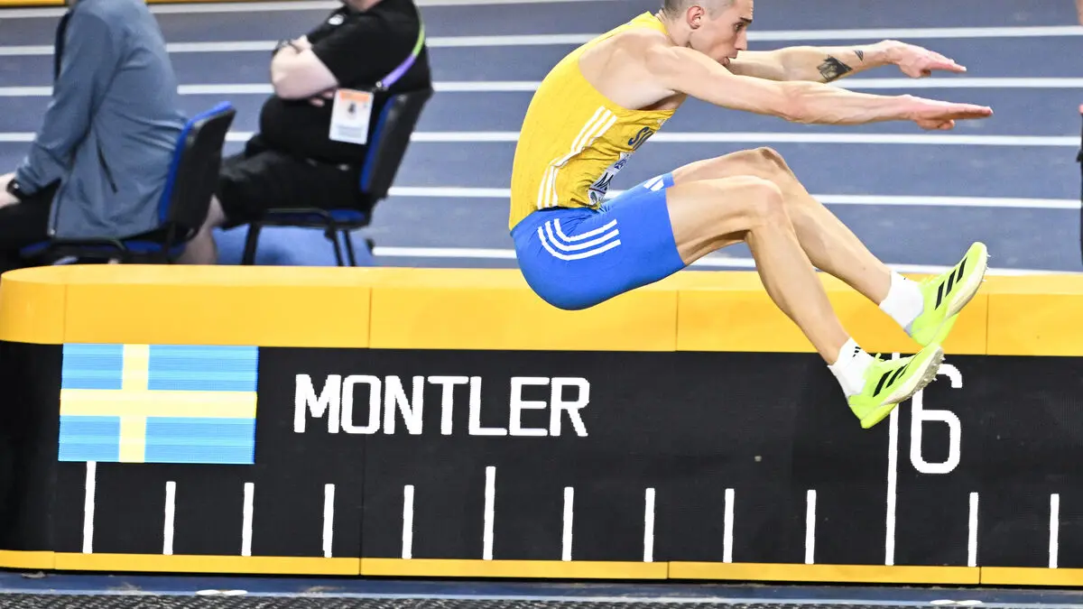 From gardening to the World Championships, long jumper Thobias Montler finished tenth