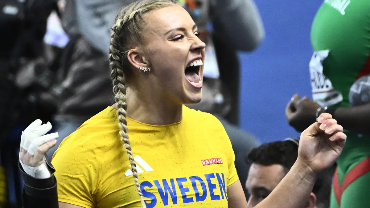 Swedish shot putter Axelina Johansson named female college athlete of the year in the US