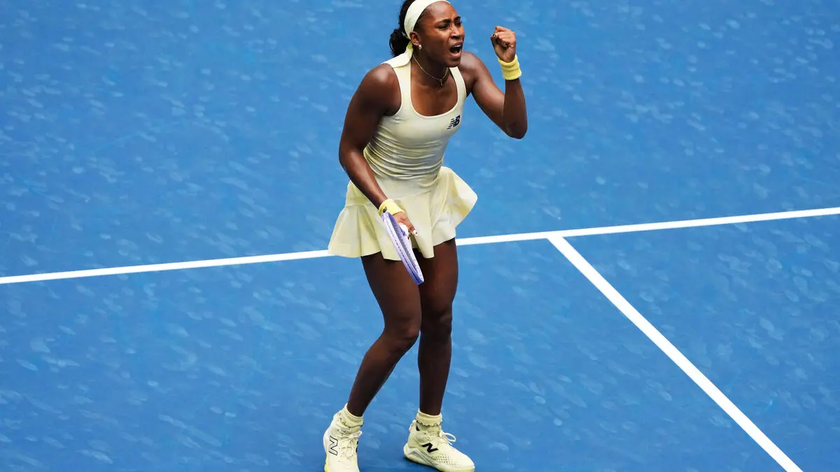 Coco Gauff reaches US Open semifinals after comeback win over Mirra Andreeva