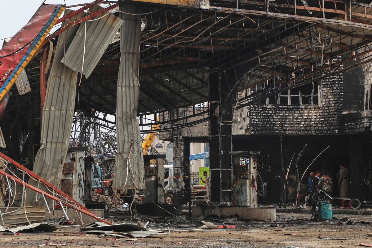 Israeli Military Strikes Huthi Targets in Yemen's Capital Sanaa