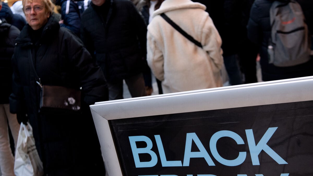 Lower turnover on this year's Black Friday