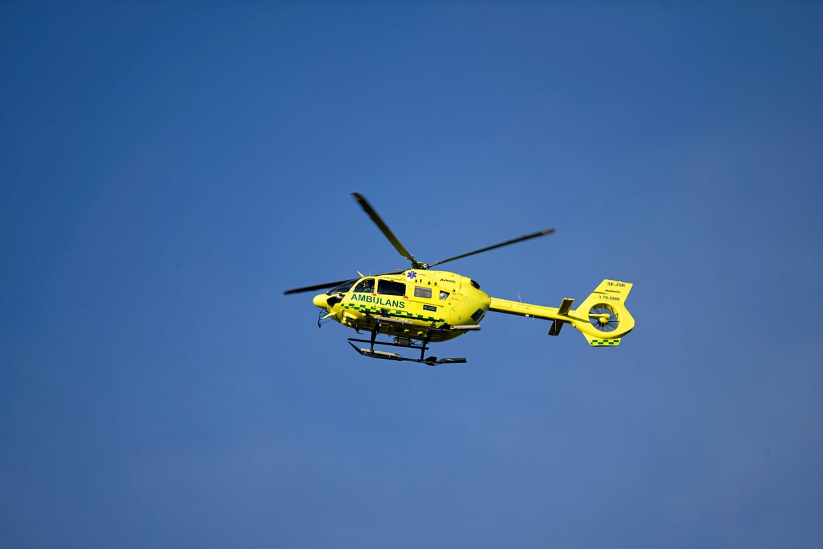 Child Airlifted to Hospital After Serious Traffic Accident on Tjörn