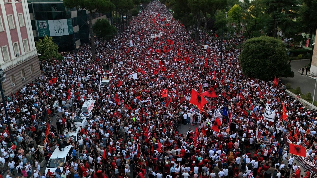 Thousands Protest Jared Kushner Hotel Project in Albania