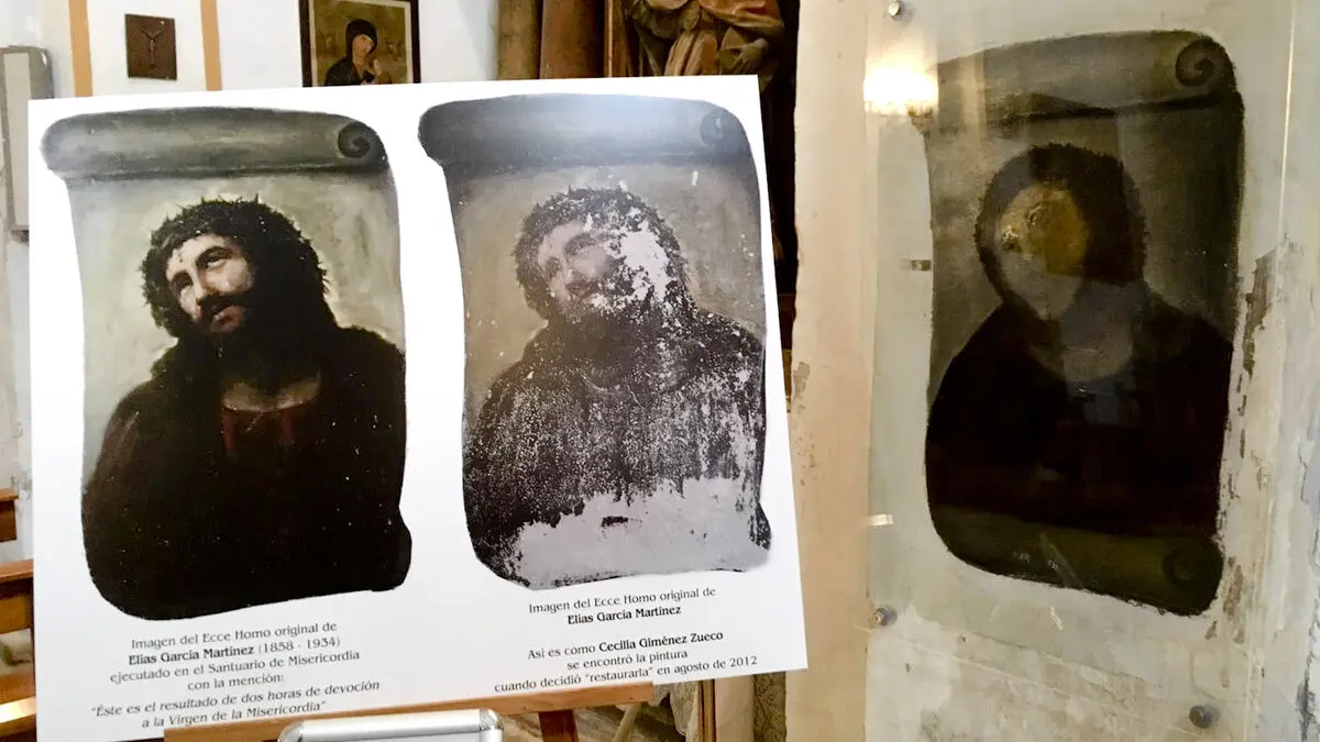 Cecilia Giménez, the woman behind Apjesus, has died at 94