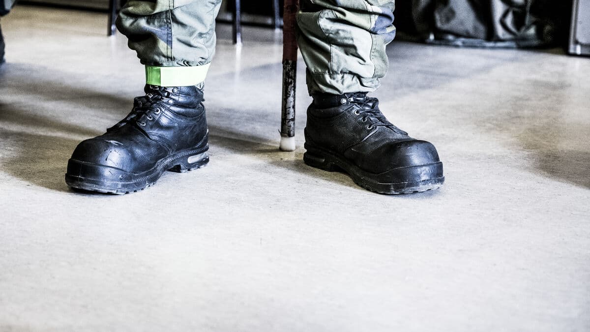 Two conscripts suffered frostbite to their toes during exercise at K4 regiment in Arvidsjaur