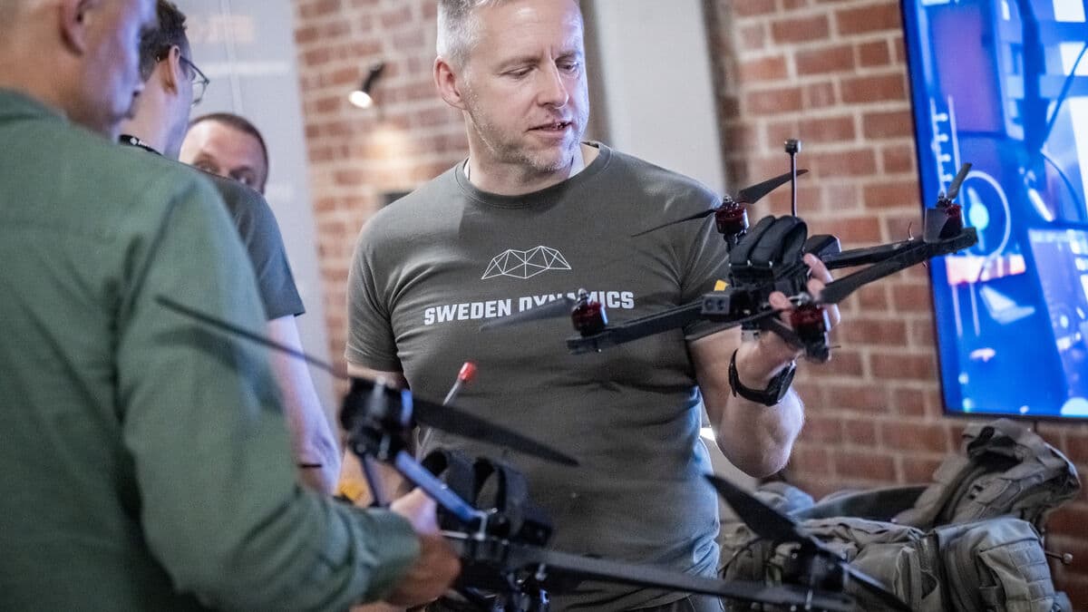 Malmö startup builds Sweden-made drones as part-time soldiers push for faster development