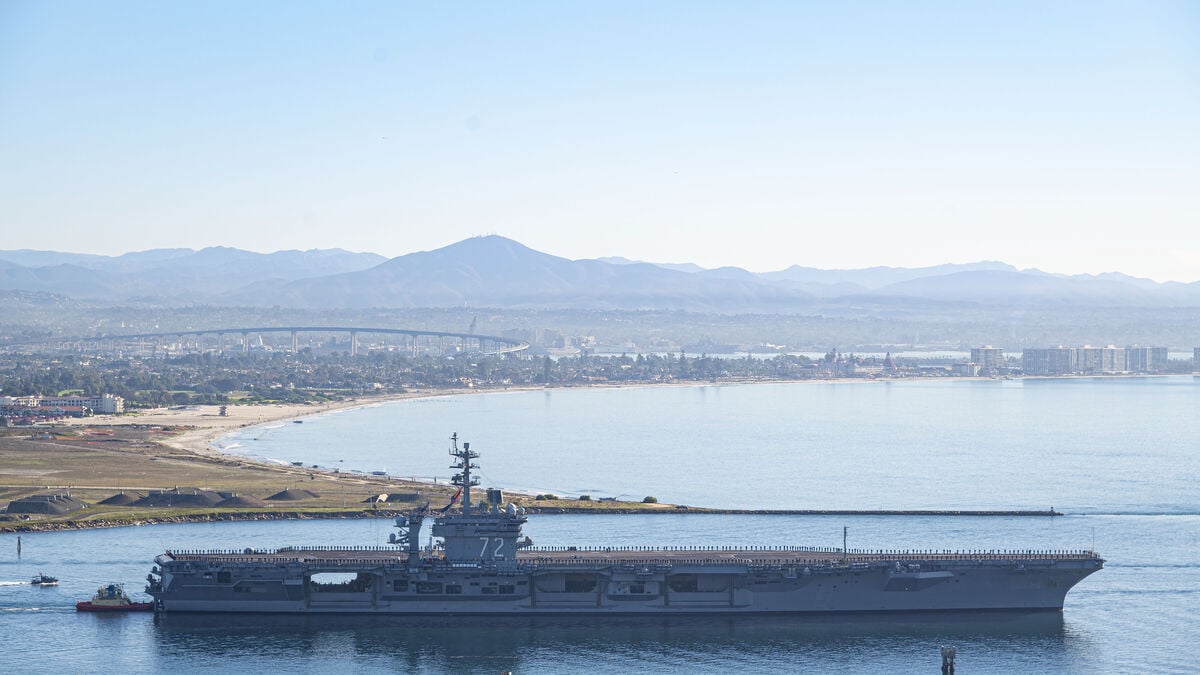 Alarm on USS Abraham Lincoln as crew members try to jump overboard during extended deployment