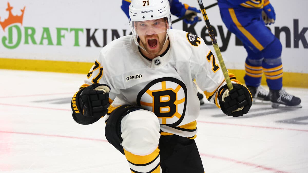 Two goals for Arvidsson as Boston evens series with 4-2 revenge victory over Buffalo
