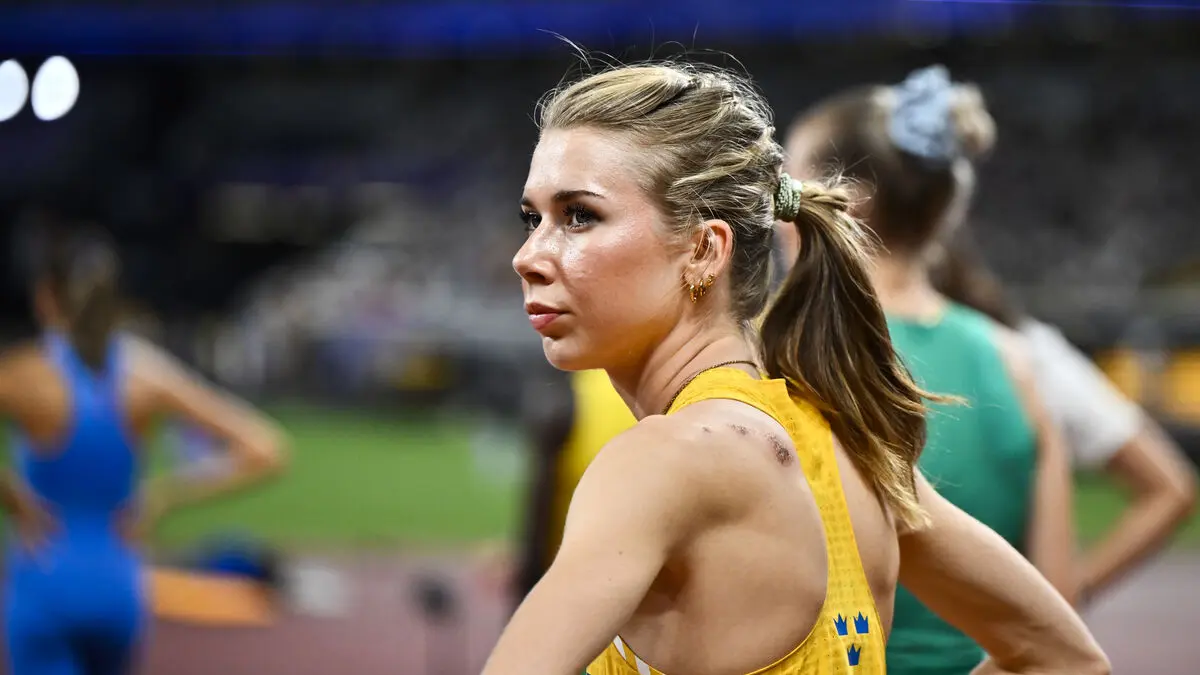 High jumper Engla Nilsson, who suffered from an eating disorder, is back and proud