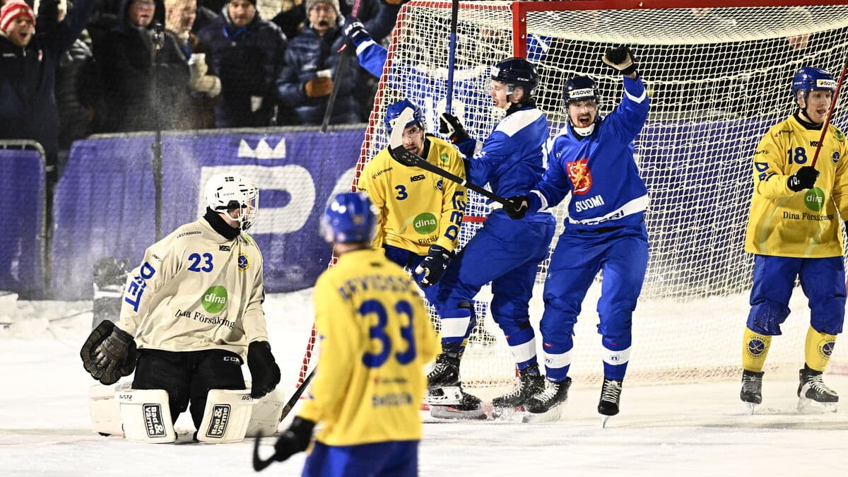 Finnish World Cup roar - Finland defeats Sweden 4-3