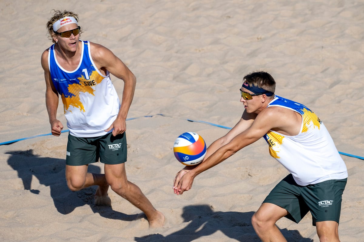 Swedish Olympic Beach Volleyball Champions Reach Malmö Semifinals