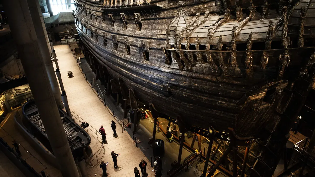 Royal dinner at Vasa Museum to save the ship