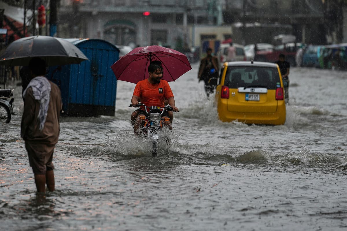 Monsoon Rain in Pakistan Leaves 63 Dead in One Day