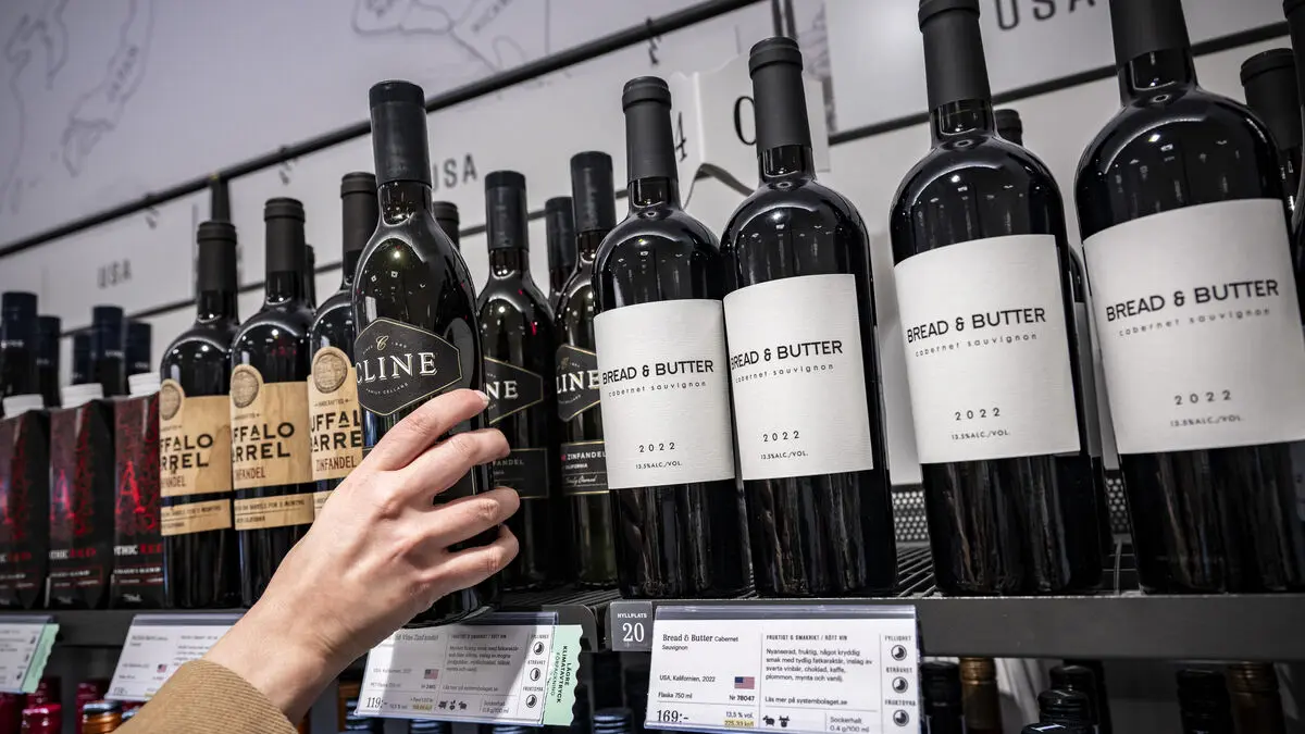 Reduced sales at Systembolaget