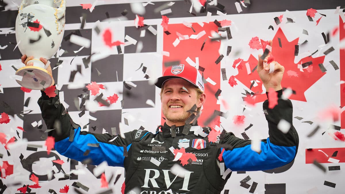 Marcus Ericsson wins again in IndyCar for first time in three years