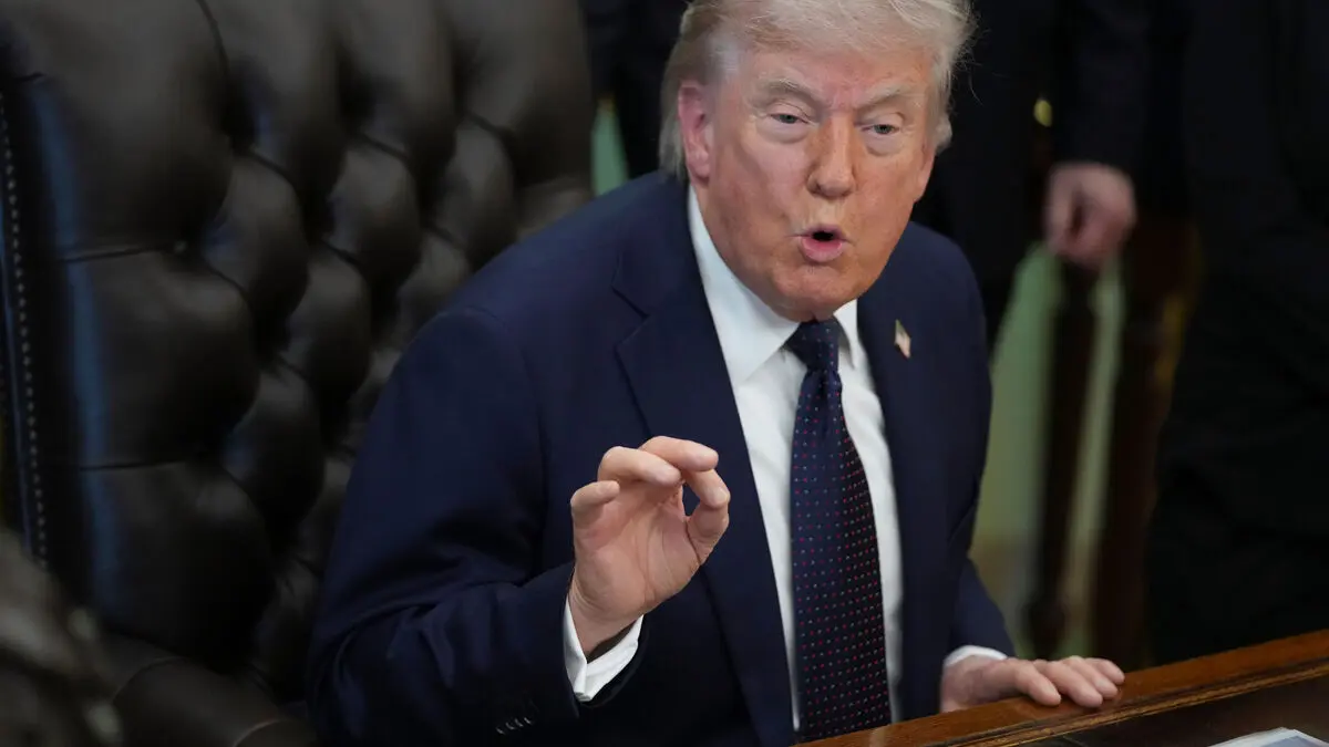 Trump rules out nuclear strike on Iran