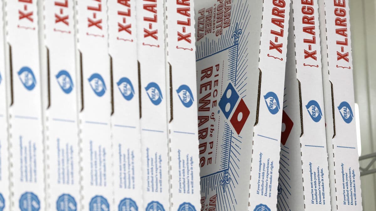 Domino's falls after sales miss