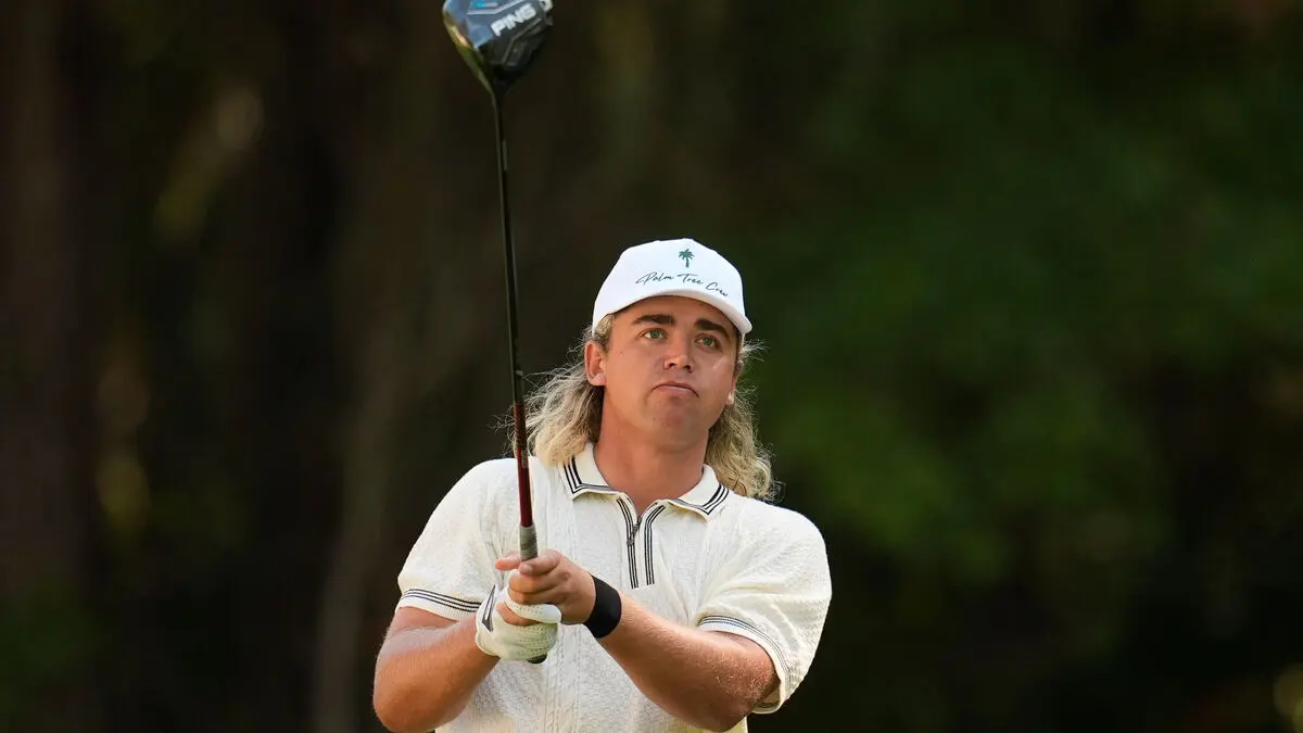 Garrick Higgo late to tee at PGA Championship, now firing caddie Austin Gaugert