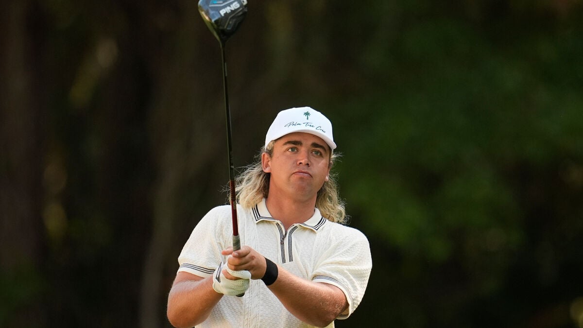 Garrick Higgo late to tee at PGA Championship, now firing caddie Austin Gaugert