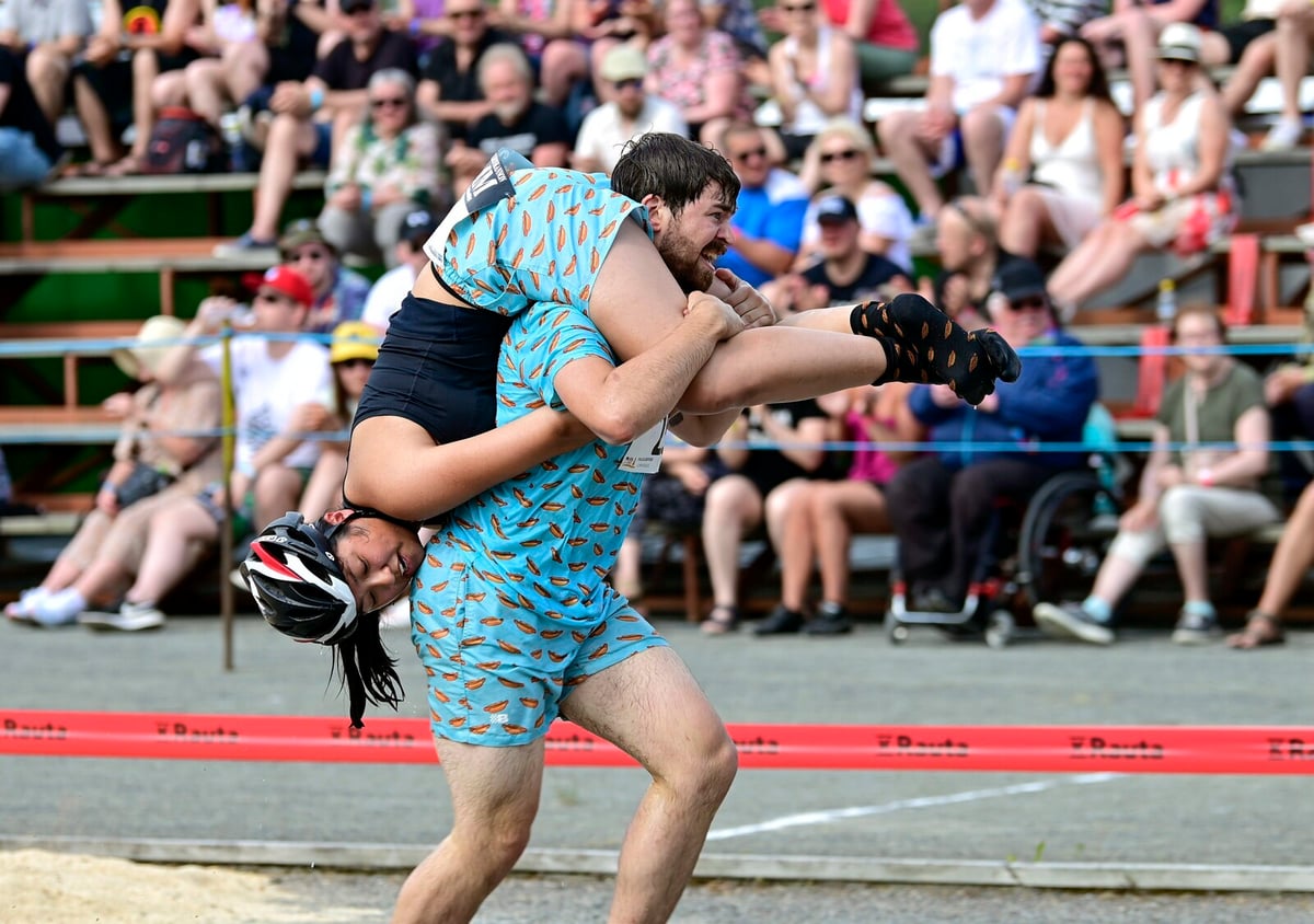 Record Participation at World Wife Carrying Championship in Finland