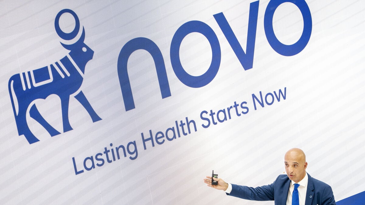 Novo Nordisk sets new goals as shares fall 7.7% in Copenhagen