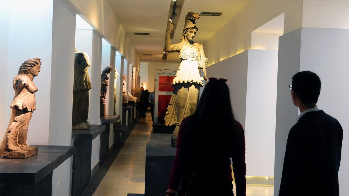 Ancient treasures stolen in Syria
