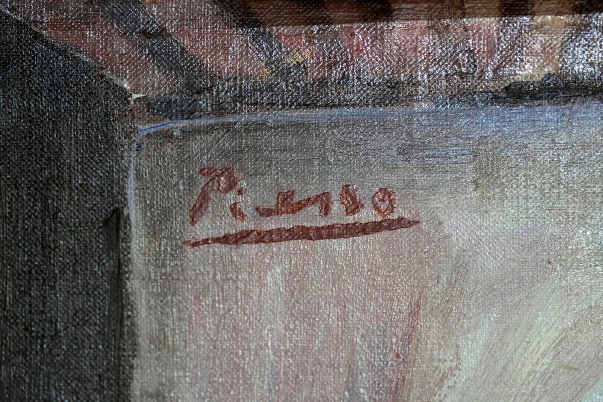 Unknown Picasso Painting for Sale at Paris Auction