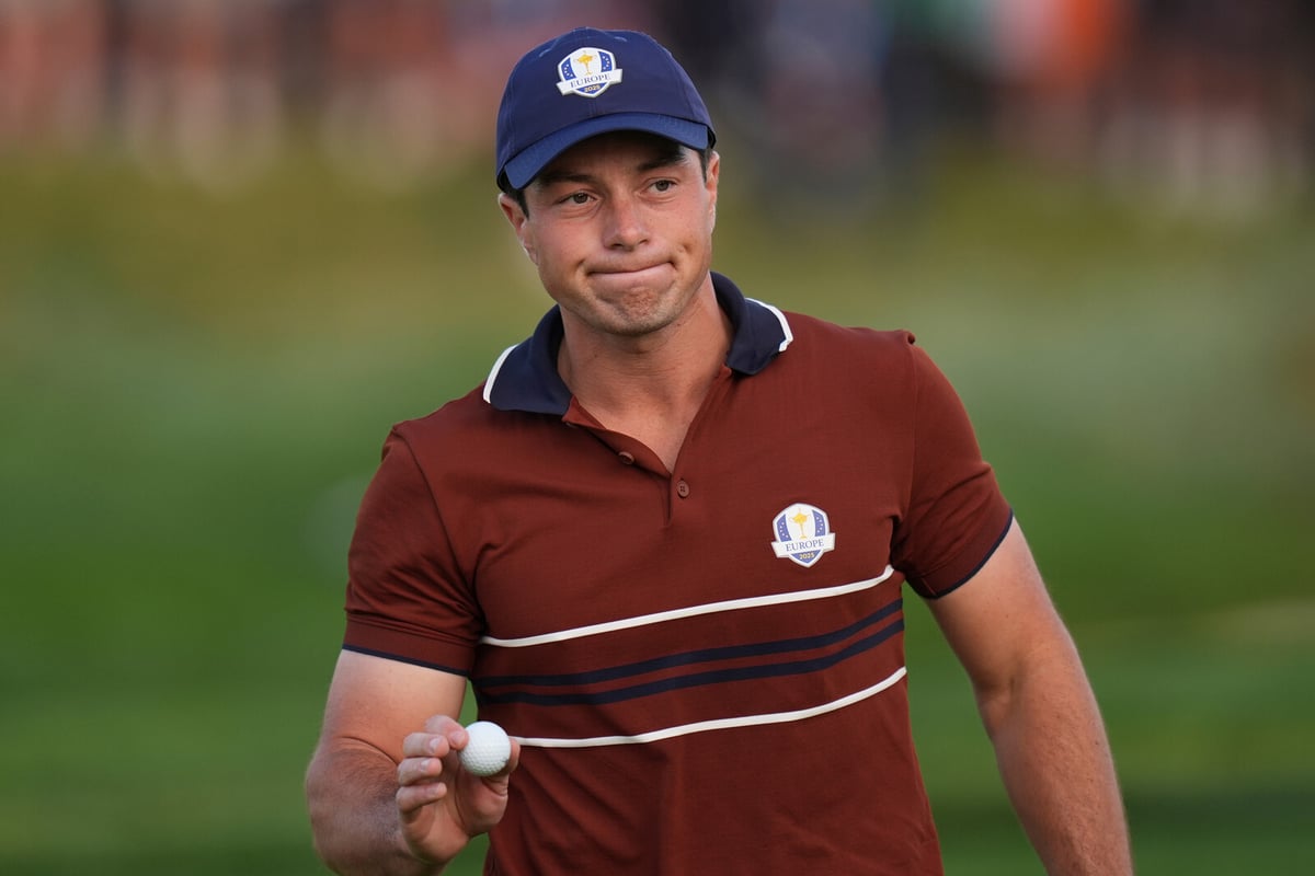 Viktor Hovland Withdraws from Ryder Cup Singles Due to Neck Injury