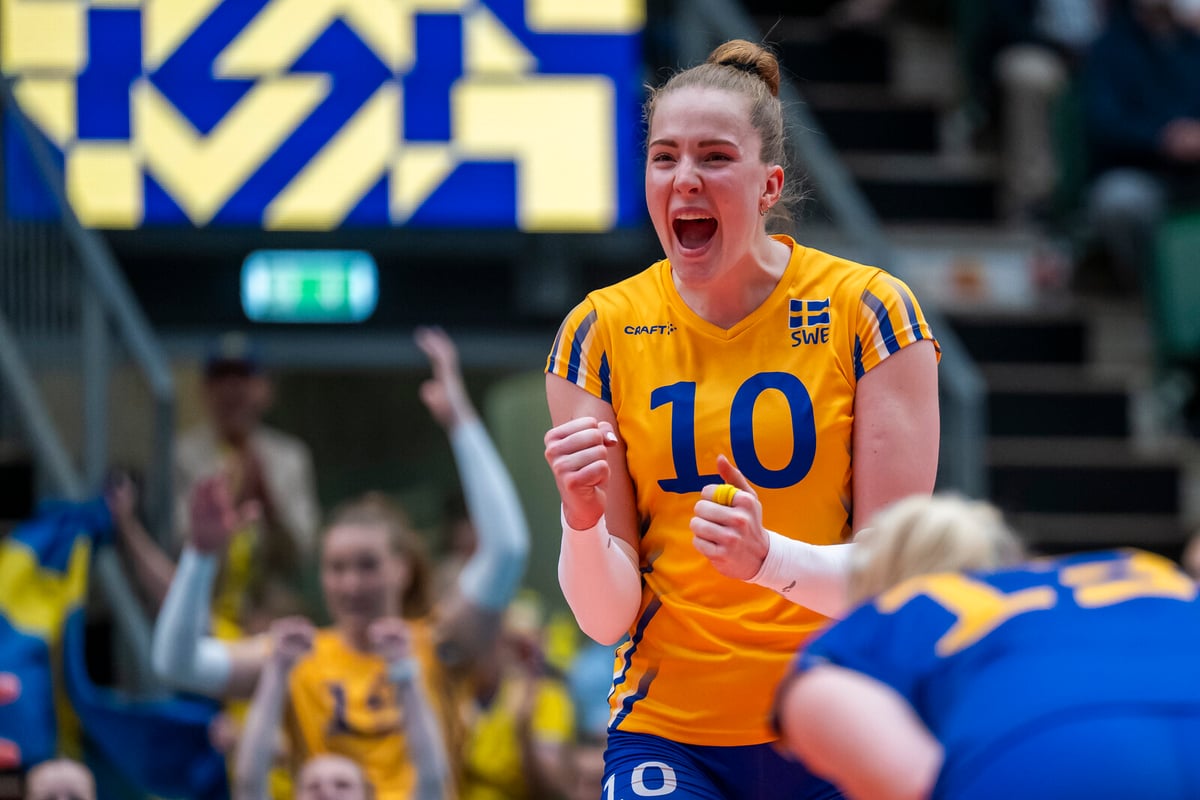 Sweden's Women's Volleyball Team Debuts at World Championship in Thailand