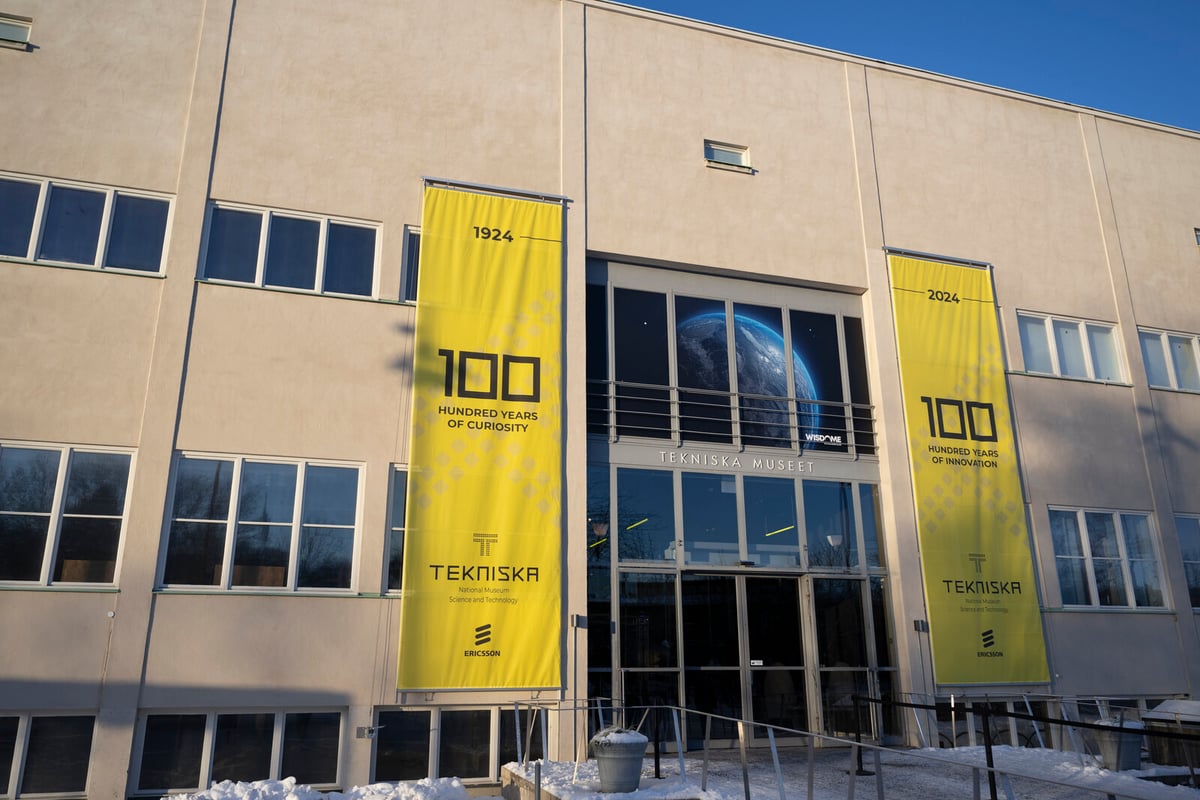 Technical Museum Opens New Math Branch in Stockholm