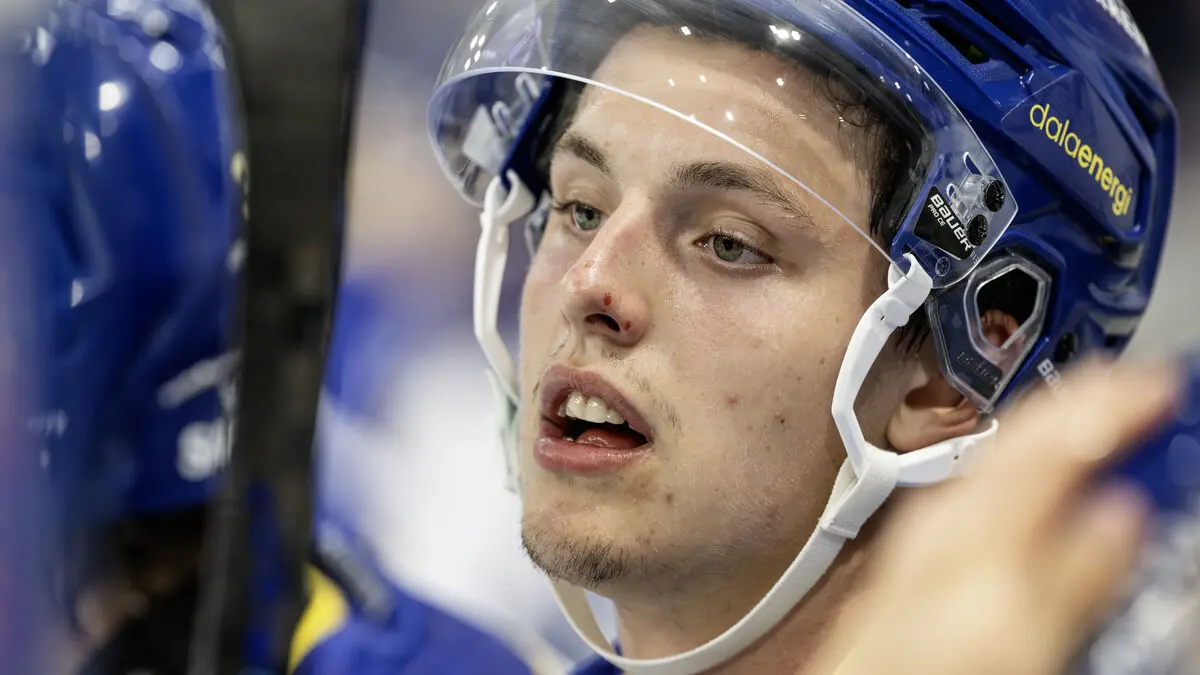 Defender suspended - misses Leksand's fateful SHL qualifier against HV71