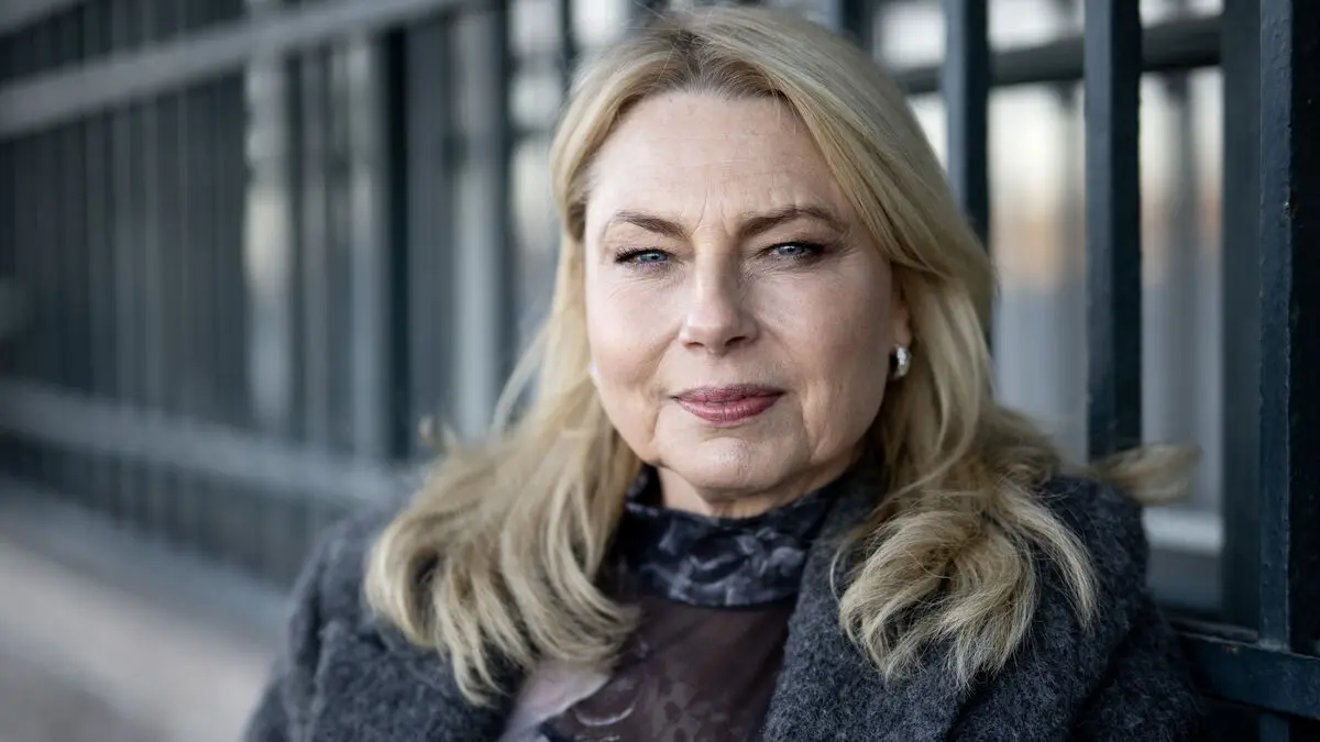 Helena Bergström rings in the New Year on SVT