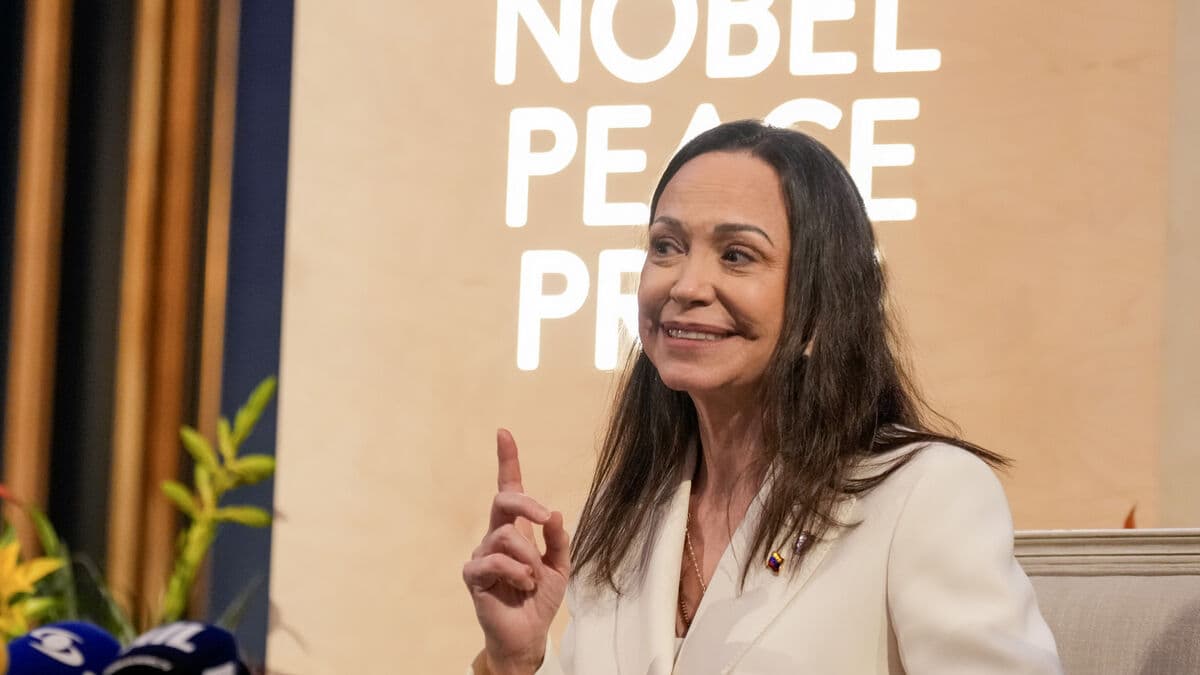 Machado wants to share Nobel Peace Prize with Trump