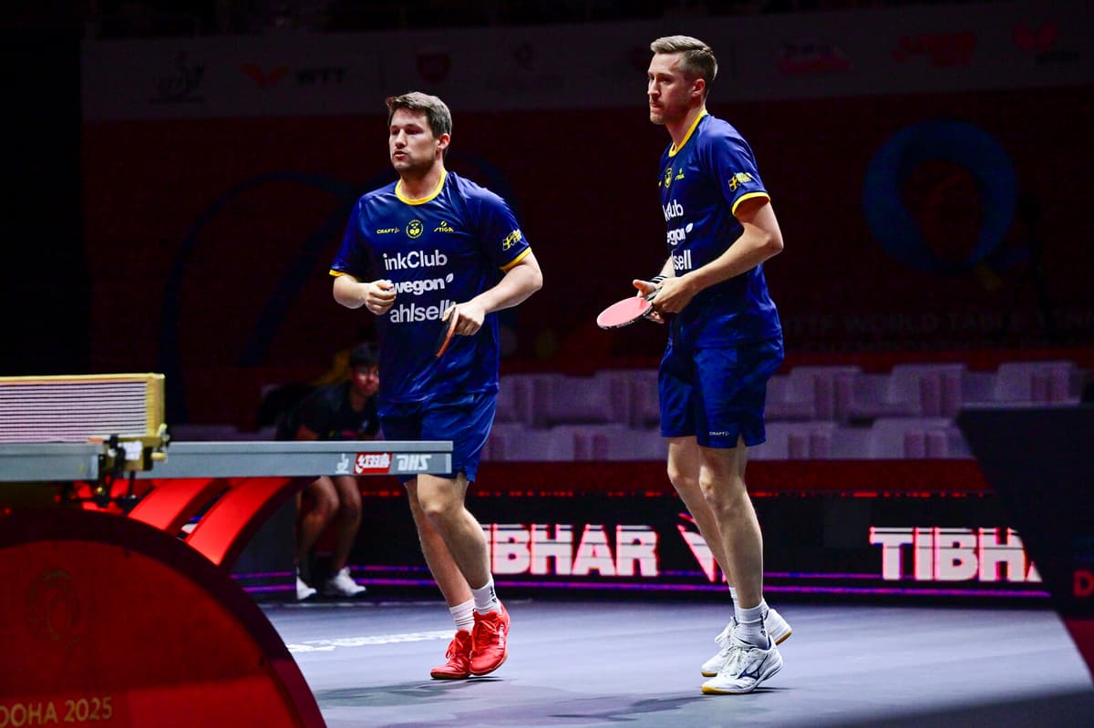 Swedish Duo Exits World Championship Doubles in Quarterfinals